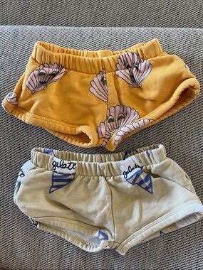 Hugo Loves Tiki Shorts - Pair of 2, Size 1T / 24M